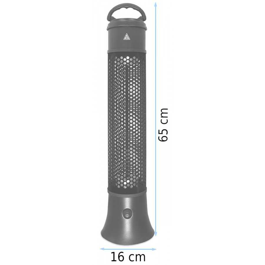 Современный инфракрасный обогреватель для ванной комнаты